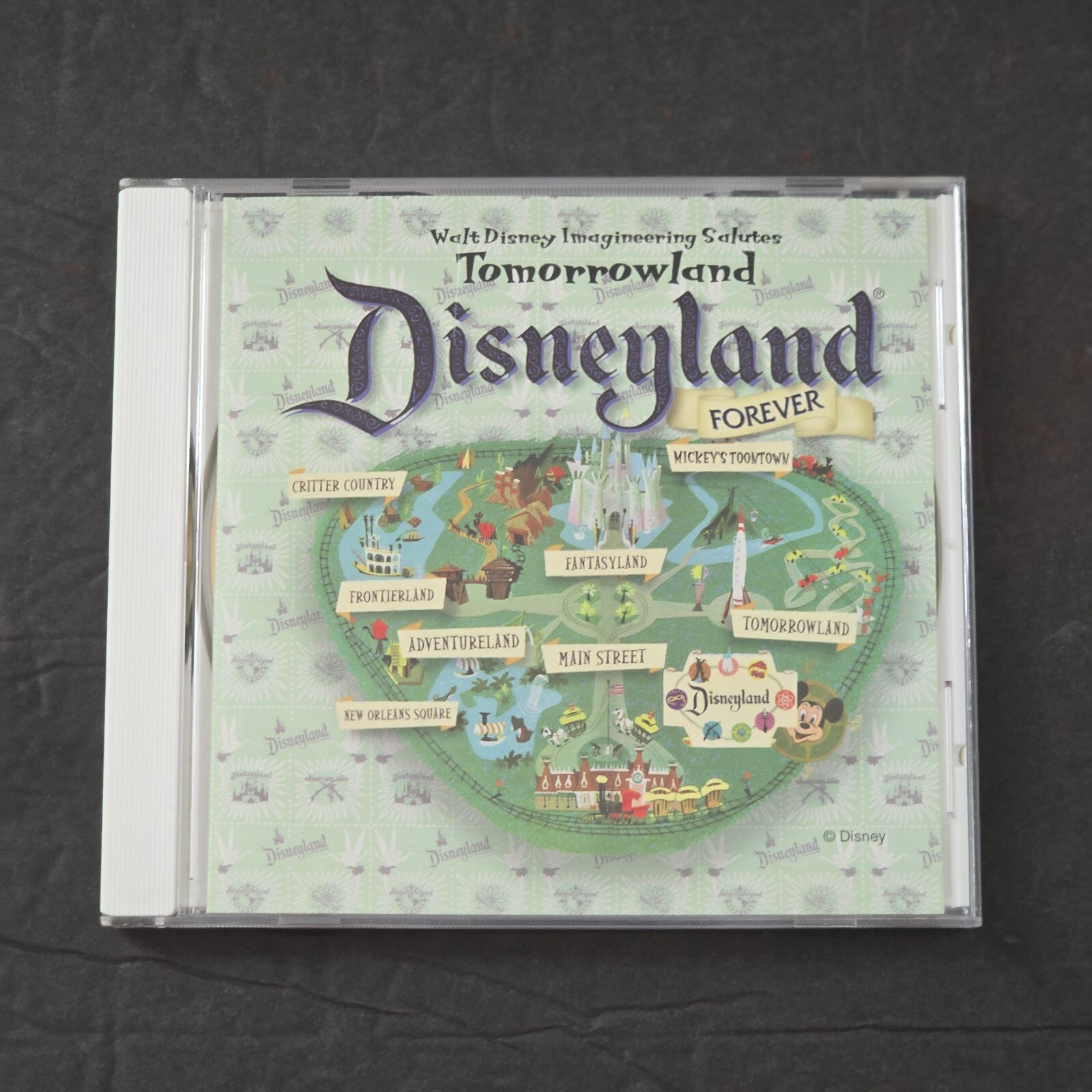 1998 Grand Re-Opening WDI Salutes Tomorrowland Disneyland Forever CD Rare Promo 1998 Grand Re-Opening WDI Salutes Tomorrowland Disneyland Forever CD Rare Promo
