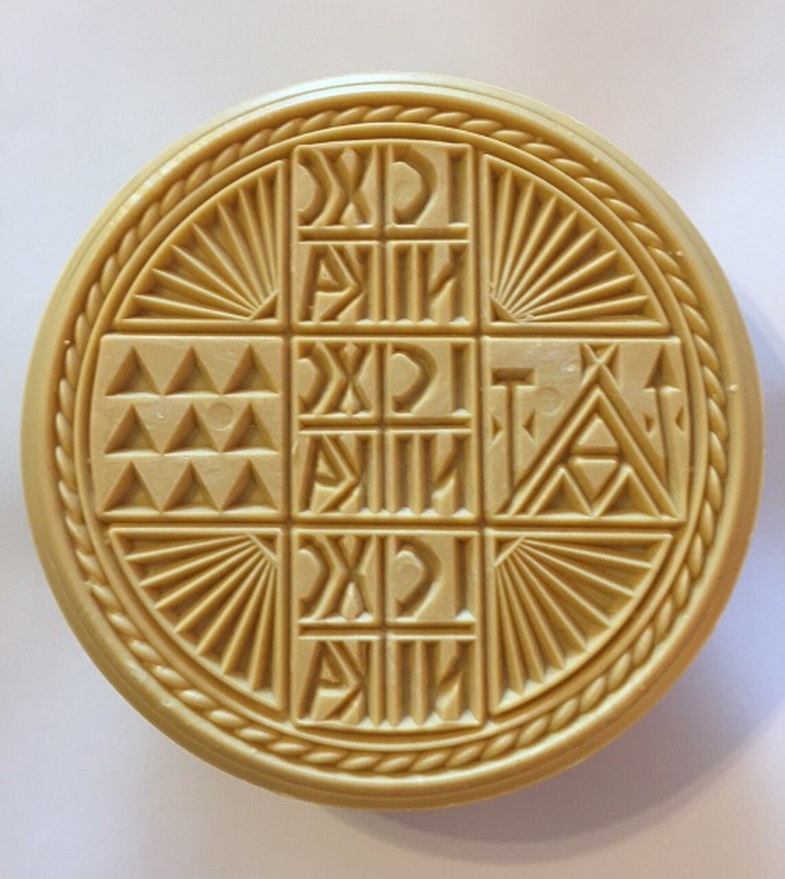 Orthodox Holy Bread Baking Stamp, Prosphora, Prosphoro, Qurban -Plastic 5.5\ Orthodox Holy Bread Baking Stamp, Prosphora, Prosphoro, Qurban -Plastic 5.5\