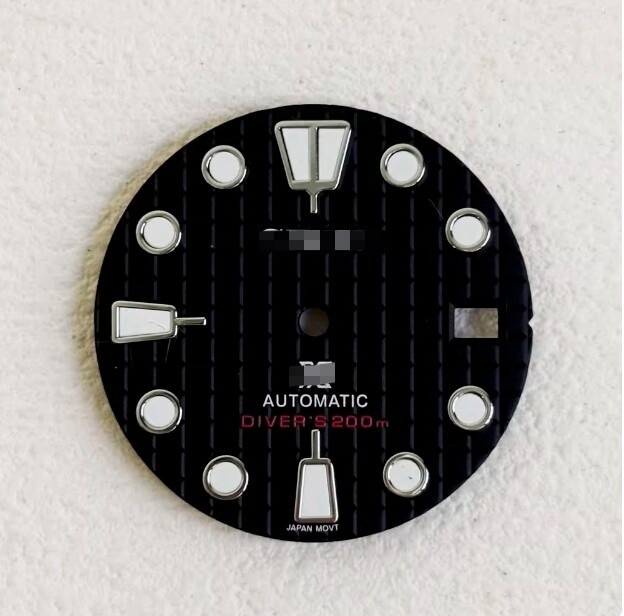New 28.5mm Green Luminous Waffle Watch Dial Plate for NH35 NH36 Movement New 28.5mm Green Luminous Waffle Watch Dial Plate for NH35 NH36 Movement