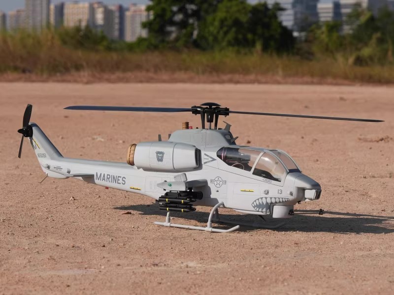 ROBAN 470 Size RTF AH-1W Cobra RC Helicopter X2 GPS Stabilized Super Scale Model