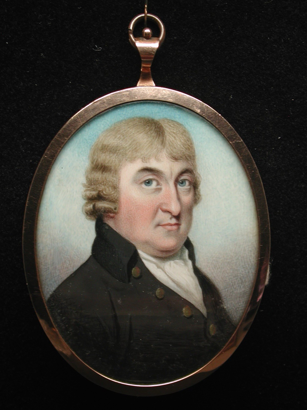 Two-sided Portrait Miniature Of Man And Woman, ca. 1800-1850 Two-sided Portrait Miniature Of Man And Woman, ca. 1800-1850