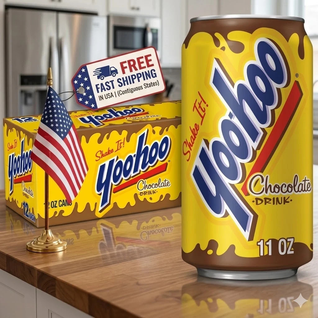 Yoo-hoo Chocolate Drink, 11 Fluid Ounce, 12 Pack Cans