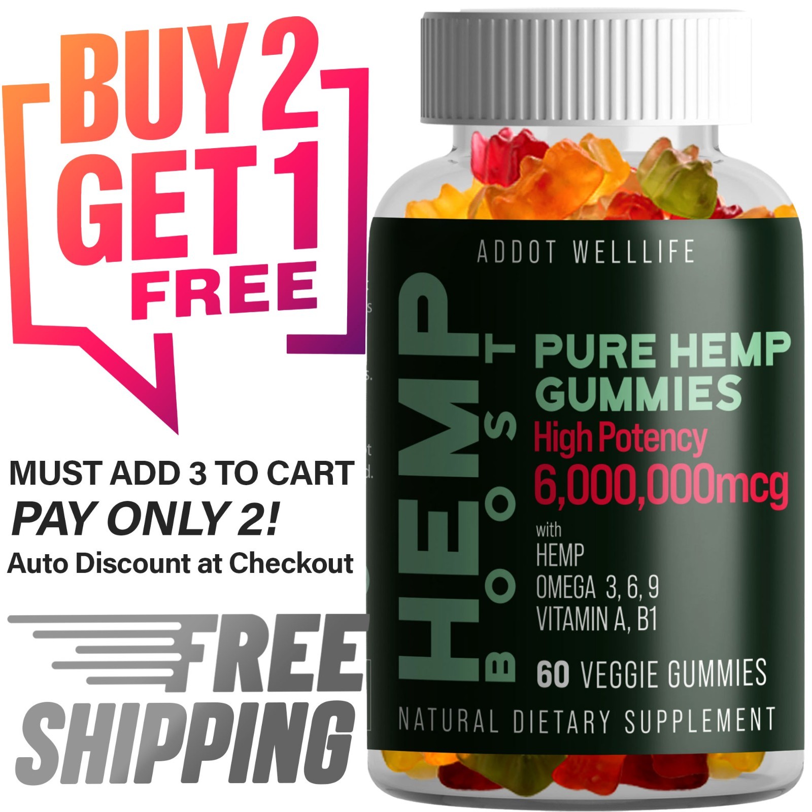 Vegan Natural Gummies – Relaxation, Sleep, and Pain Relief Support Vegan Natural Gummies – Relaxation, Sleep, and Pain Relief Support