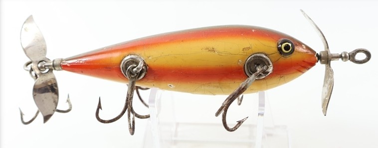Vintage Pflueger Rainbow Five Hook Monarch Minnow Lure 2173 Rare