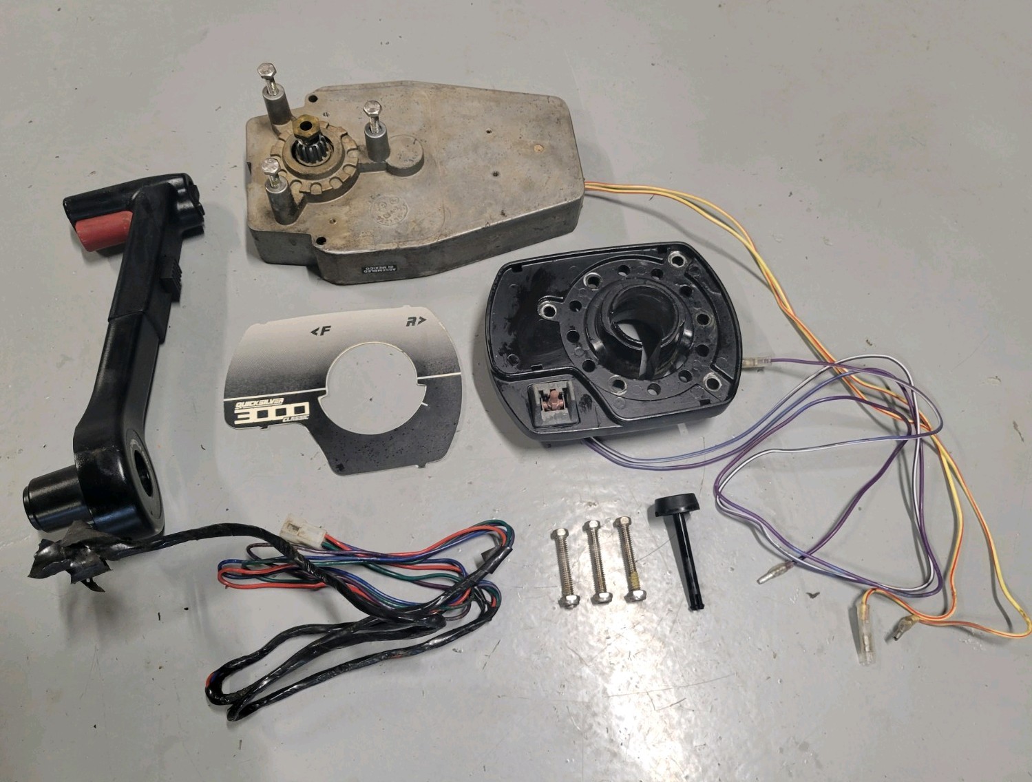 OEM Quicksilver 3000 Classic Series Side Mount Throttle/Shifter 