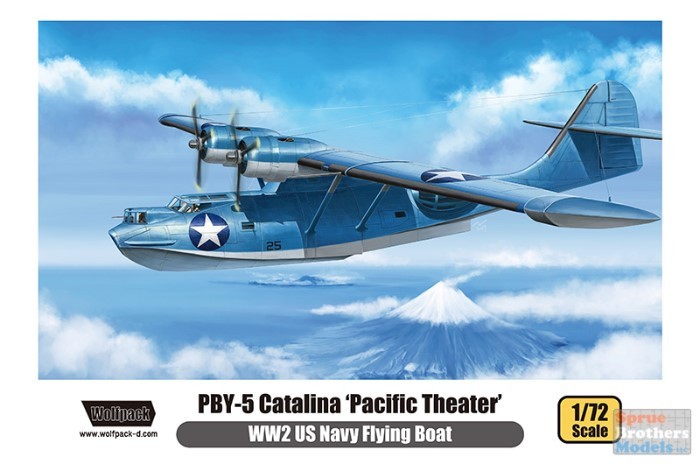 WPD17204 1:72 Wolfpack PBY-5 Catalina \'Pacific Theater\'