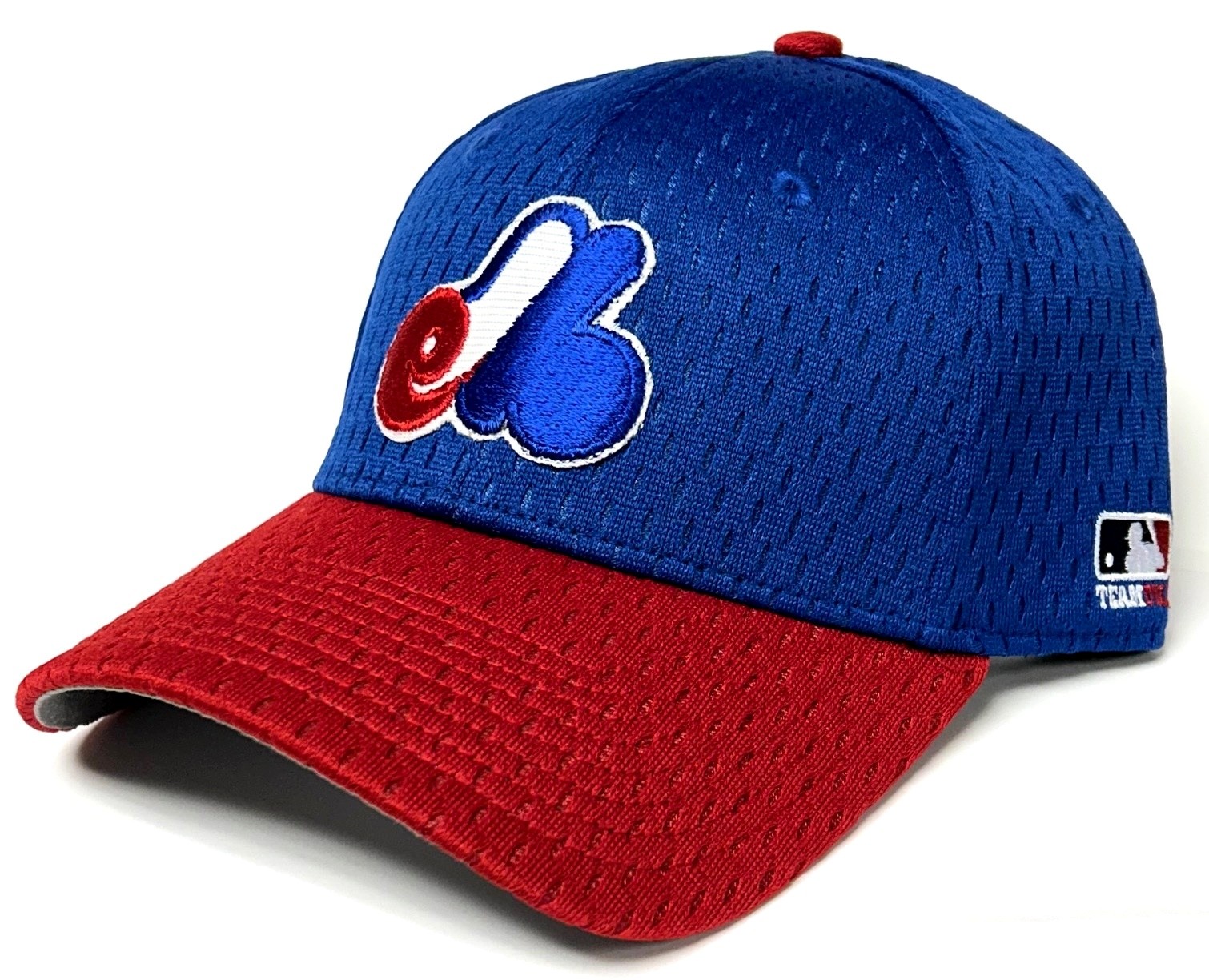 Montreal Expos MLB OC Vintage Throwback Two Tone Hat Cap Flex Stretch Fit M/L Montreal Expos MLB OC Vintage Throwback Two Tone Hat Cap Flex Stretch Fit M/L