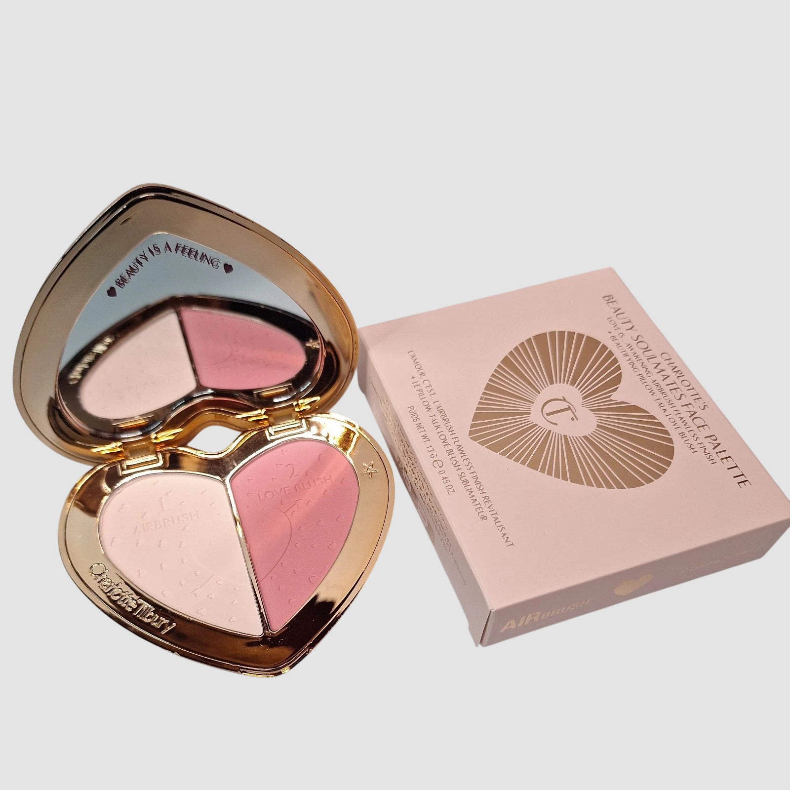Charlotte Tilbury Beauty Soulmates Palette Pillow Talk Flawless PINK New Charlotte Tilbury Beauty Soulmates Palette Pillow Talk Flawless PINK New