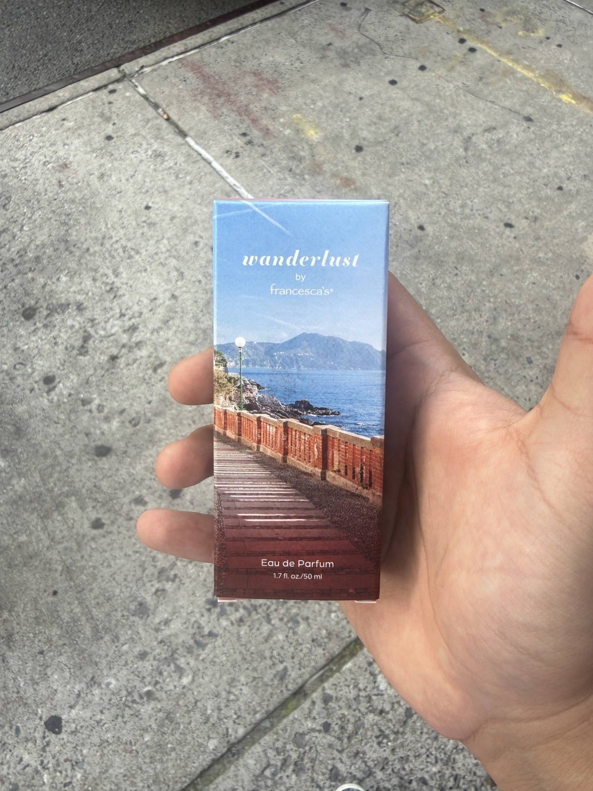 Wanderlust by Francesca’s Eau de Parfum 1.7 Fl. Oz Discontinued Scent Brand New Wanderlust by Francesca’s Eau de Parfum 1.7 Fl. Oz Discontinued Scent Brand New