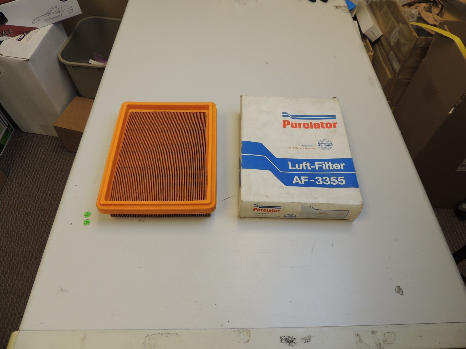OE Purolator Air Filter for 1986-1991 86-91 Porsche 944 2.5L 95111012101