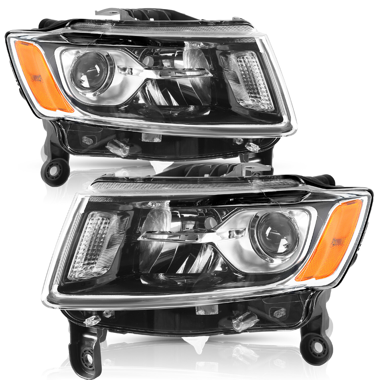 For 2014-2016 Jeep Grand Cherokee Projector Halogen Headlight OE Style LH+RH For 2014-2016 Jeep Grand Cherokee Projector Halogen Headlight OE Style LH+RH