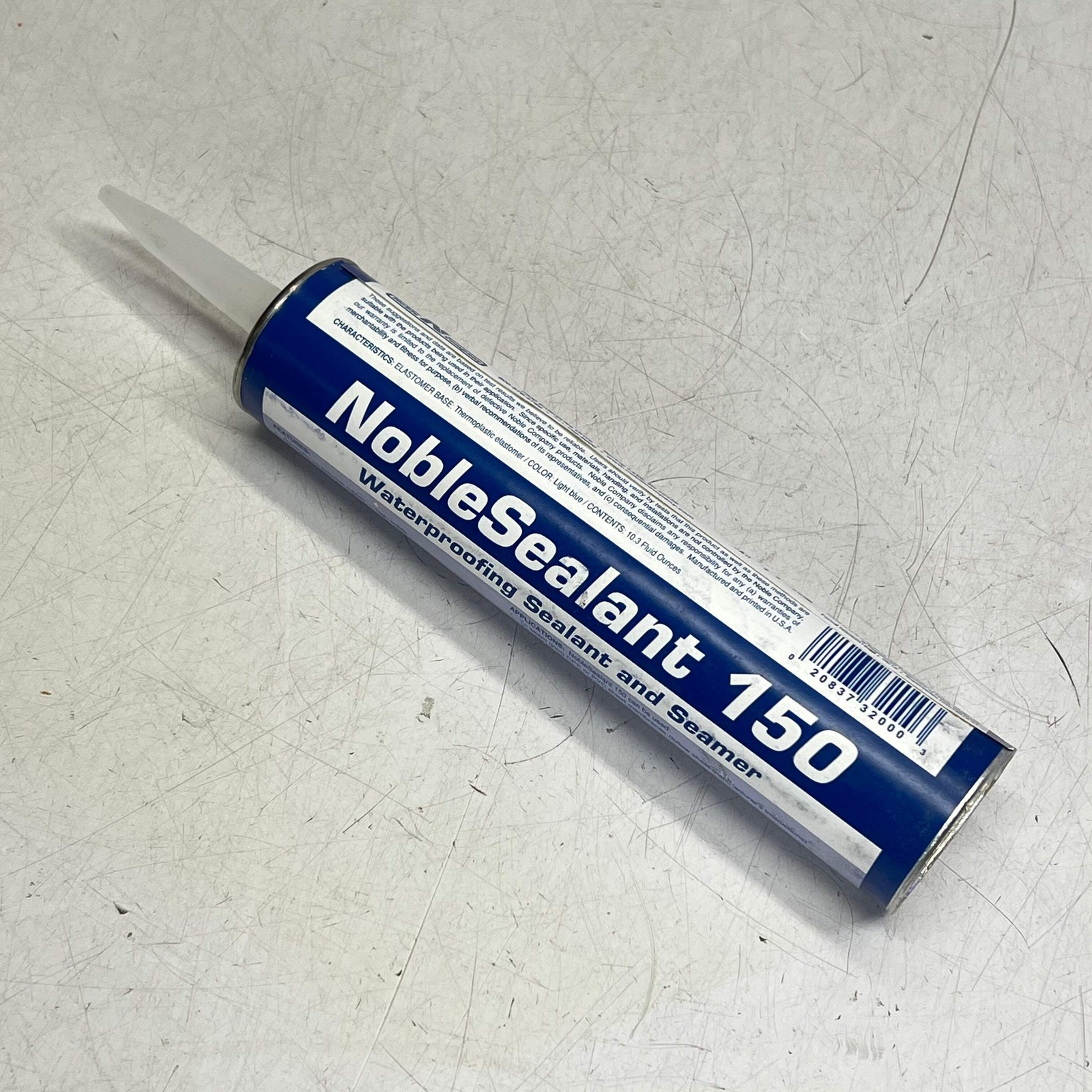 NOBLE COMPANY 150 Waterproofing Sealant & Seamer Light Blue 10.3 oz 75 Linear ft