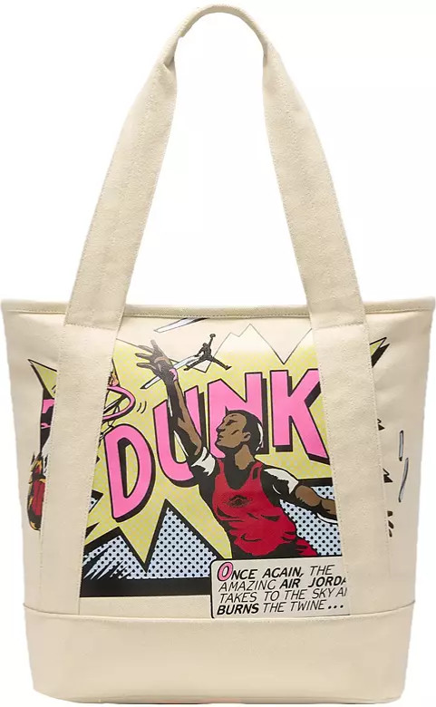 jordan dunk tote natural canvas
