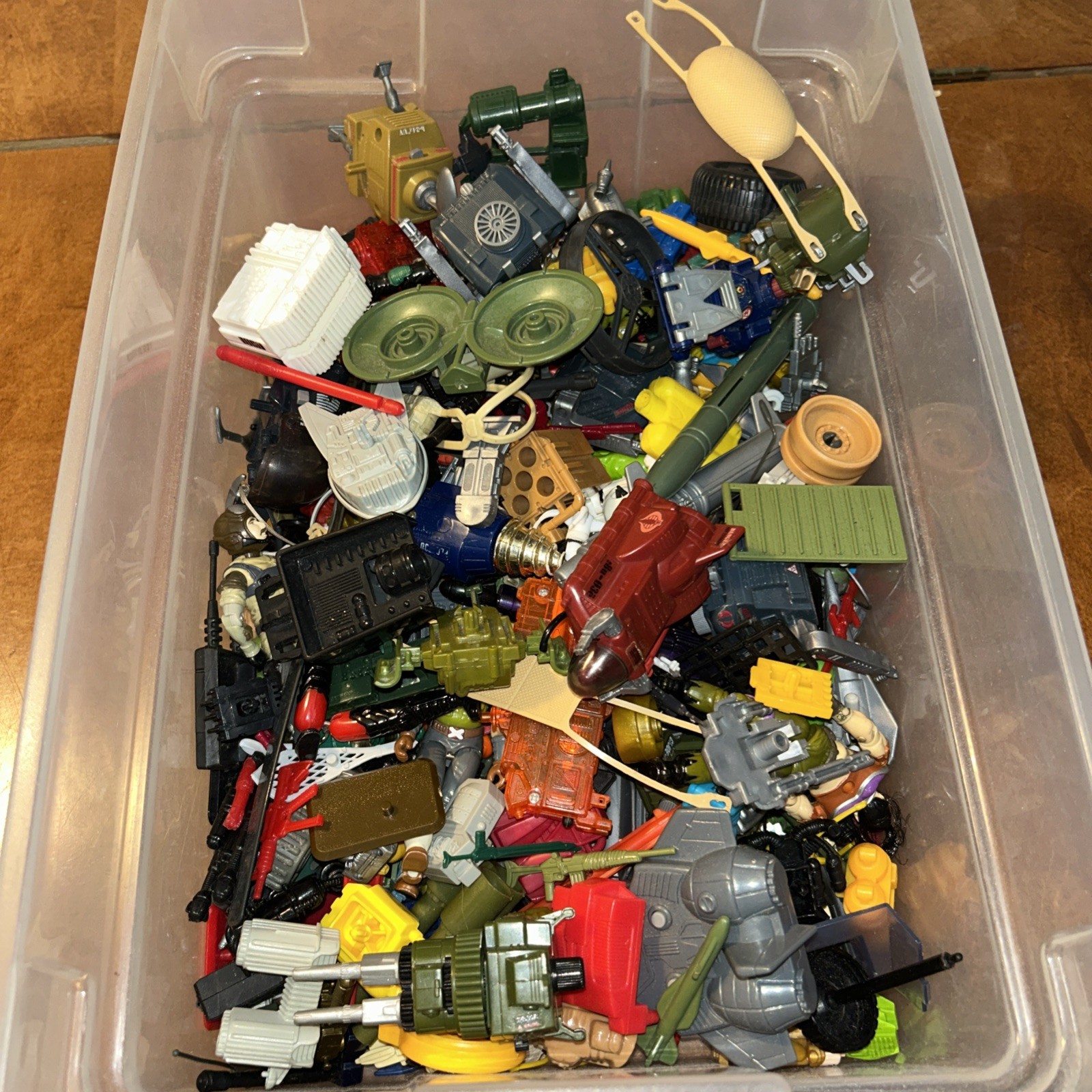 Random 5 Piece Lot Of Vintage G.I. Joe Action Figure Accessories 5 RANDOM PARTS Random 5 Piece Lot Of Vintage G.I. Joe Action Figure Accessories 5 RANDOM PARTS