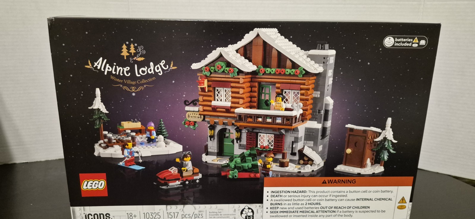 LEGO Icons: Alpine Lodge (10325)/New In Sealed Box