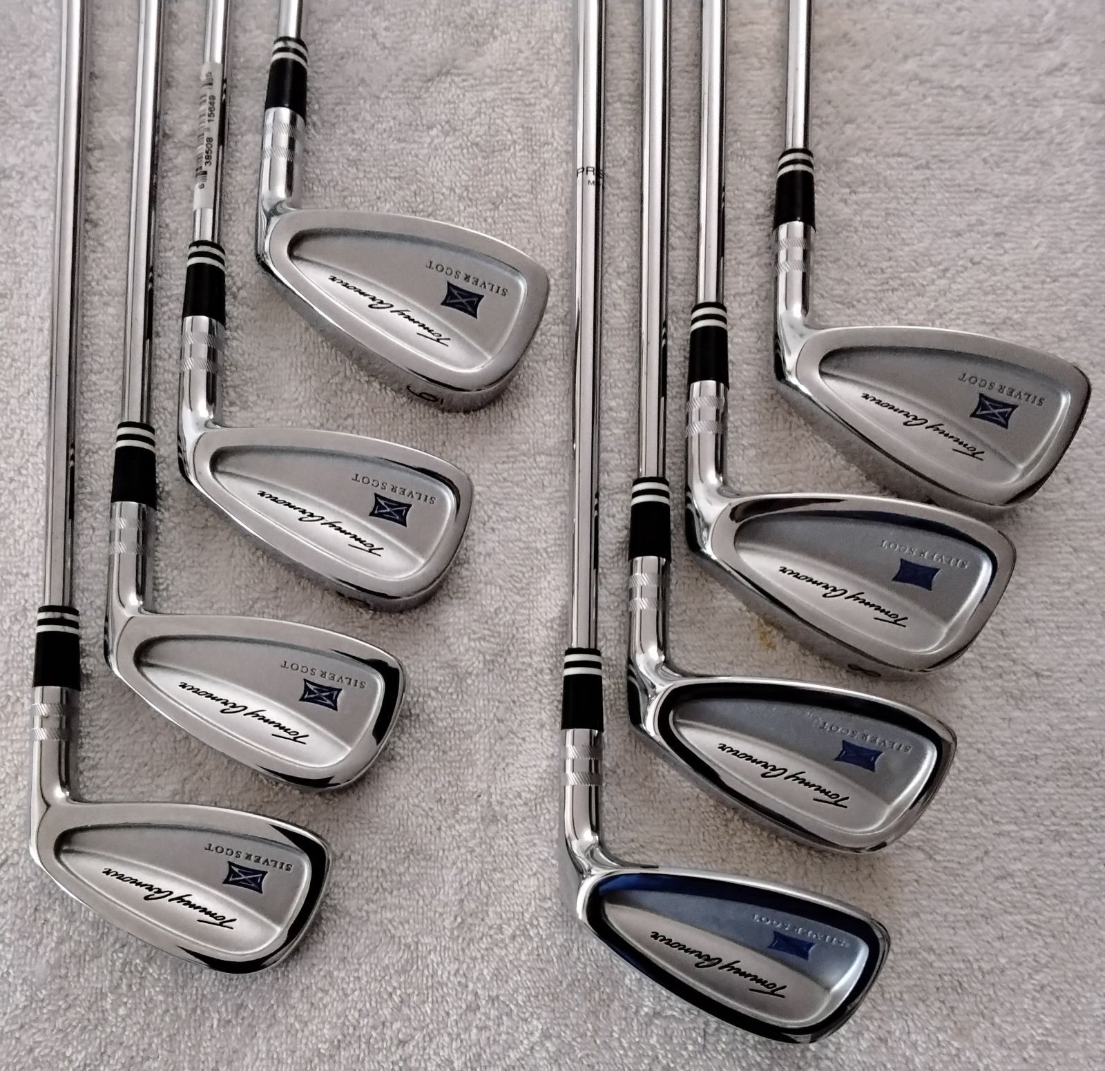 NEW: Tommy Armour Silver Scot Forged CB irons 3-PW (8 clubs), right handed NEW: Tommy Armour Silver Scot Forged CB irons 3-PW (8 clubs), right handed