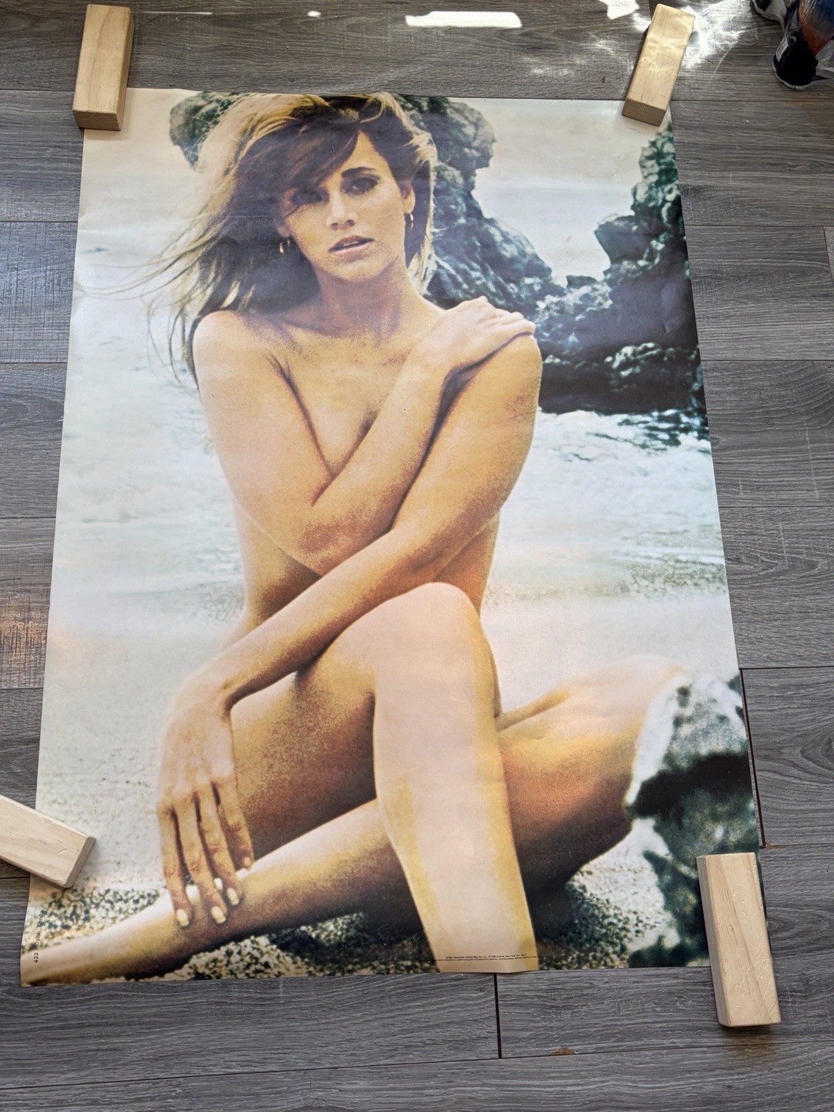 Jane Fonda 1968 Vintage Personality Poster Original 29x42 Jane Fonda 1968 Vintage Personality Poster Original 29x42