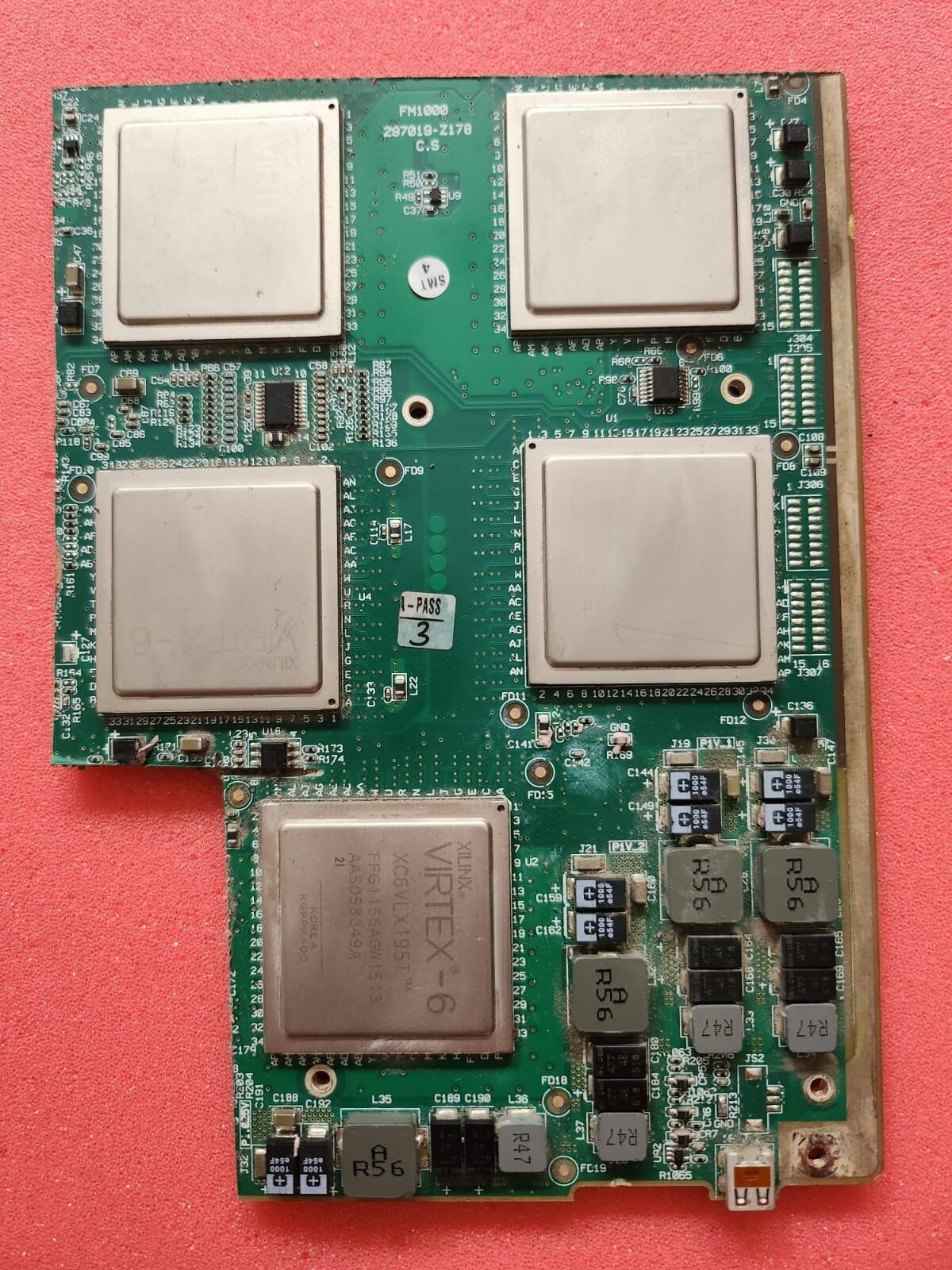 LOT OF 5 XILINX VIRTEX-6 XC6VLX195T&XC6VLX130T ON THE BOARD LOT OF 5 XILINX VIRTEX-6 XC6VLX195T&XC6VLX130T ON THE BOARD