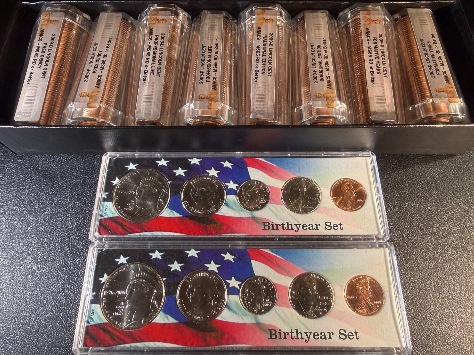 2026 P&D Semiquincentennial 250th Anniversary Uncirculated 10 coin Set-See des.