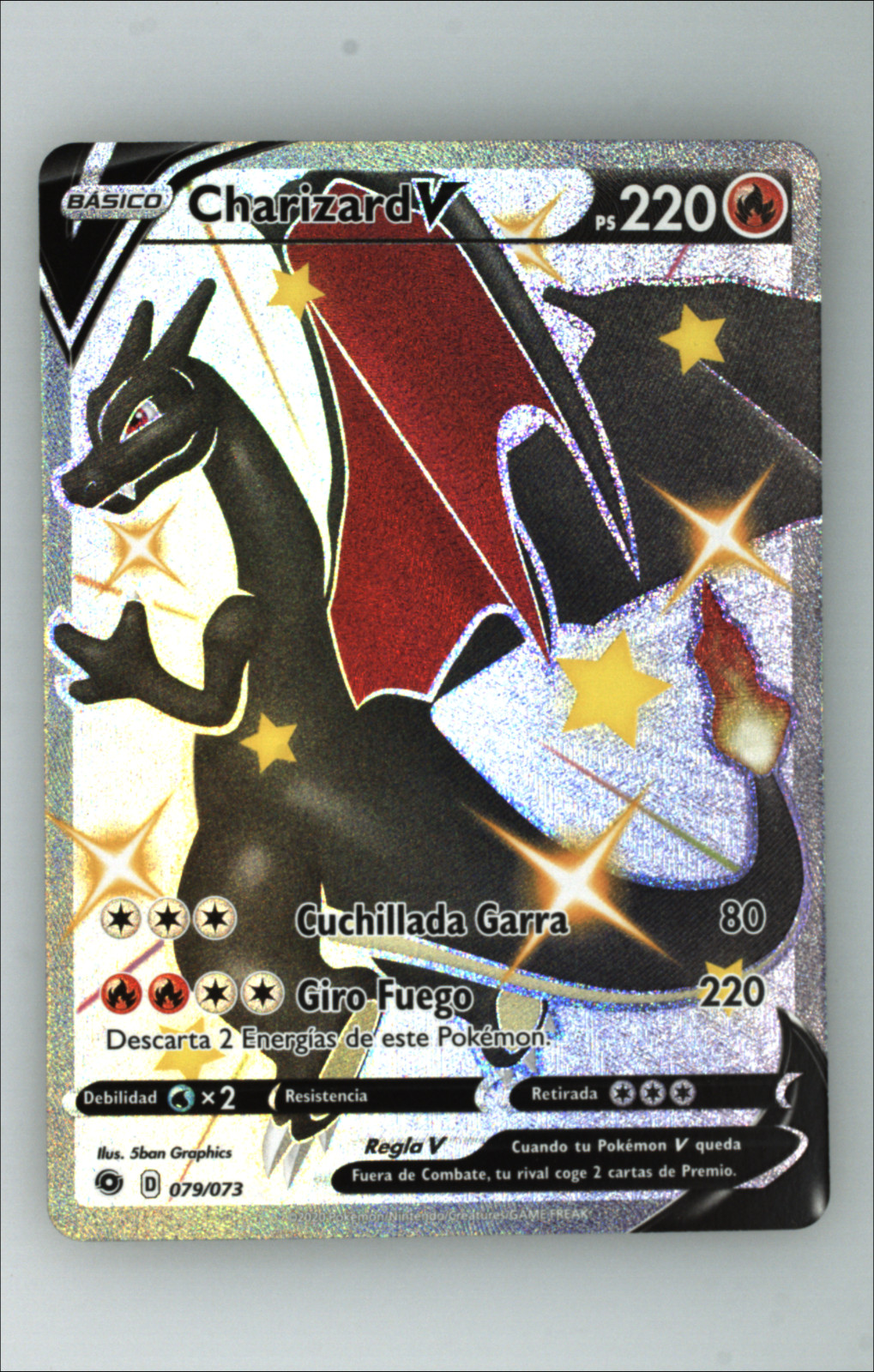 (SPANISH) CHARIZARD V #079/073 - 2020 Pokemon Champion\'s Path (SPANISH) (SPANISH) CHARIZARD V #079/073 - 2020 Pokemon Champion\'s Path (SPANISH)