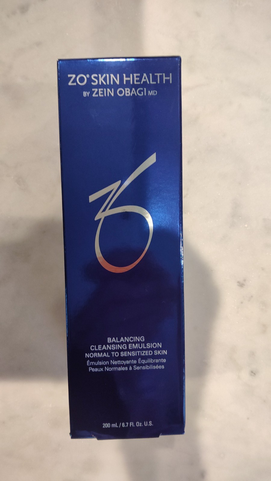 ZO Skin Health Balancing Cleansing Emulsion Normal to Sensitized skin NEW 6.7oz ZO Skin Health Balancing Cleansing Emulsion Normal to Sensitized skin NEW 6.7oz