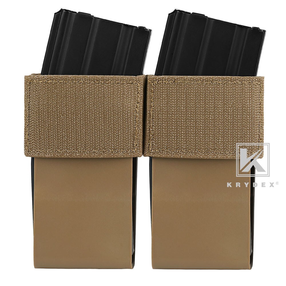 KRYDEX Double 556 223 Magazine Pouch Insert Kangaroo KYDEX Insert Coyote KRYDEX Double 556 223 Magazine Pouch Insert Kangaroo KYDEX Insert Coyote