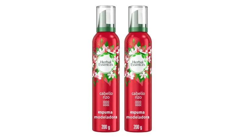 Herbal Essences 2PK Curl Boosting Mousse Cabello Rizo 200G EACH
