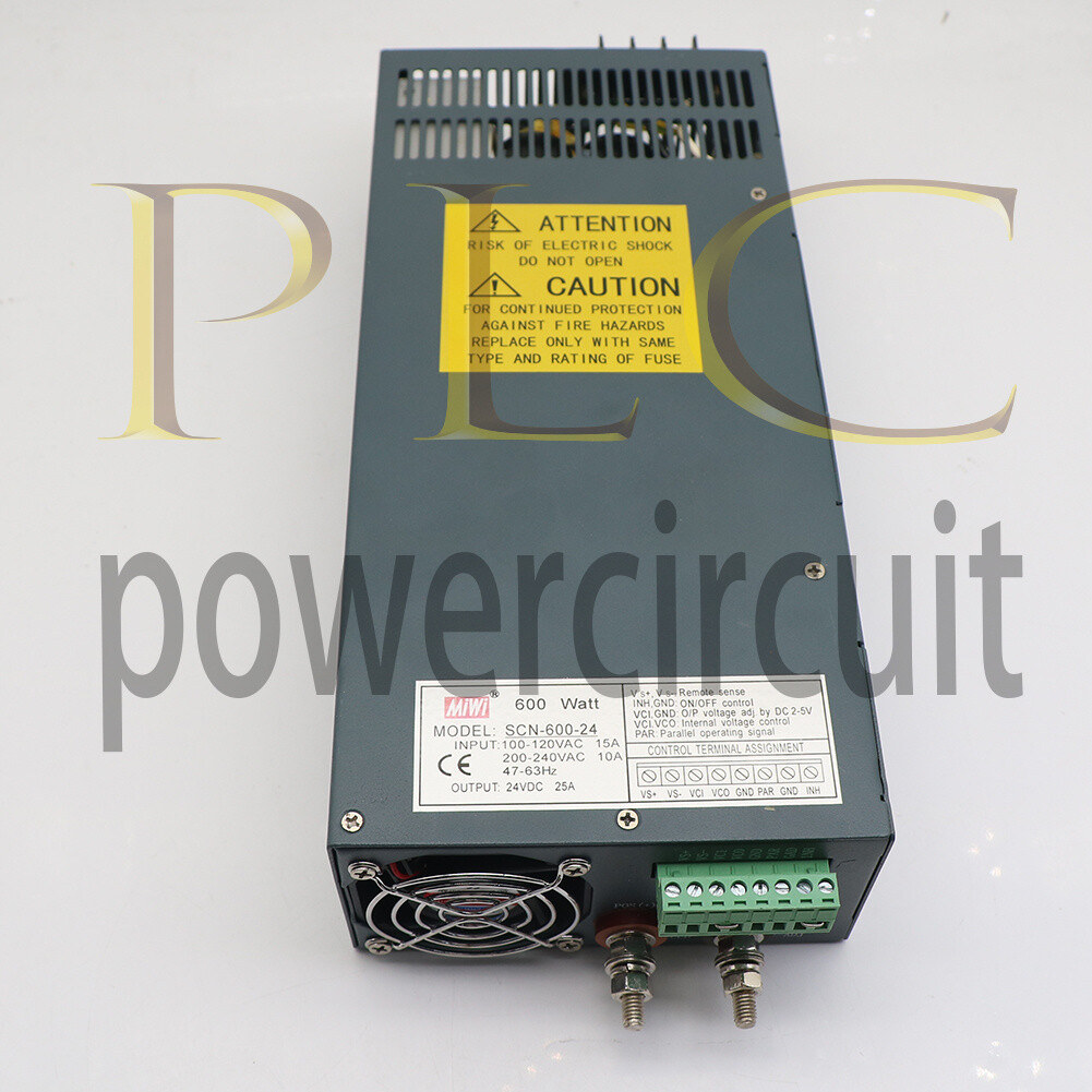 1PC New SCN-600-24 24VDC 25A For MEAN WELL Power Supply 1PC New SCN-600-24 24VDC 25A For MEAN WELL Power Supply