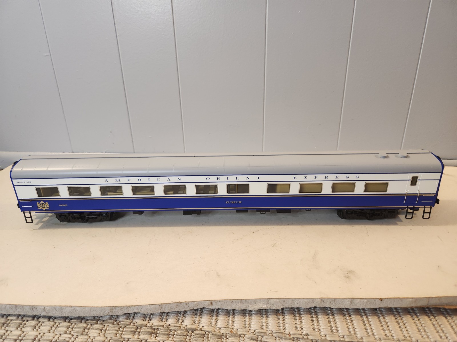 Lionel 2427210 American Orient Express AOE StationSounds Diner Passenger Car NEW