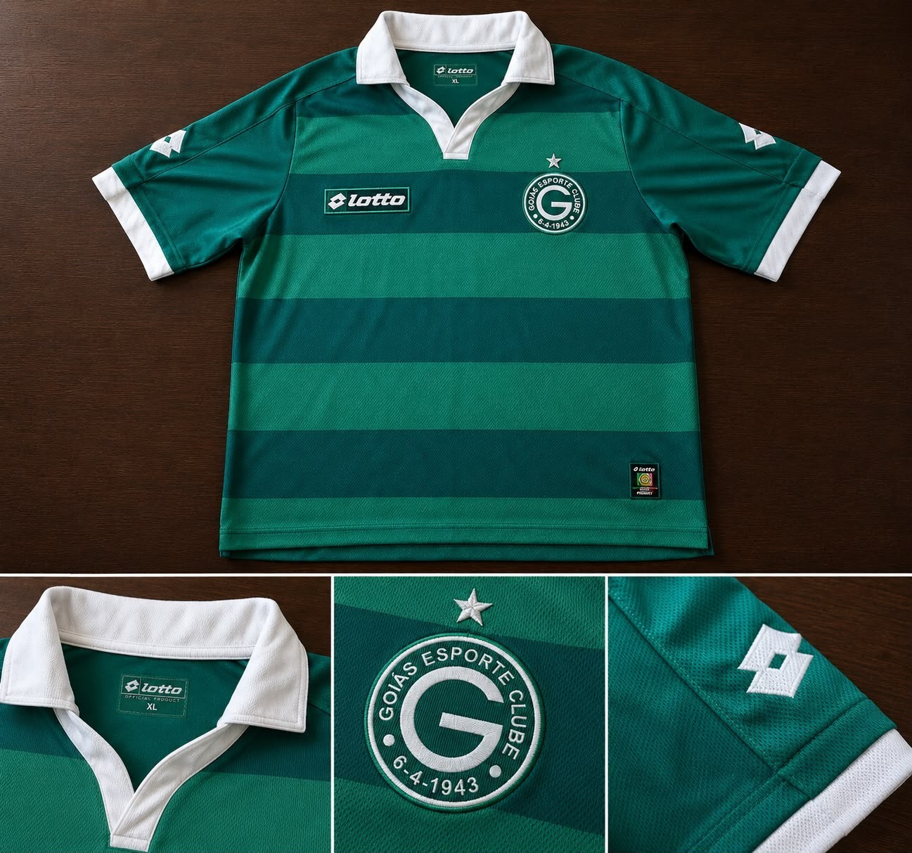 Goiás EC 2011/12 - Authentic Lotto - Home Kit - Size L
