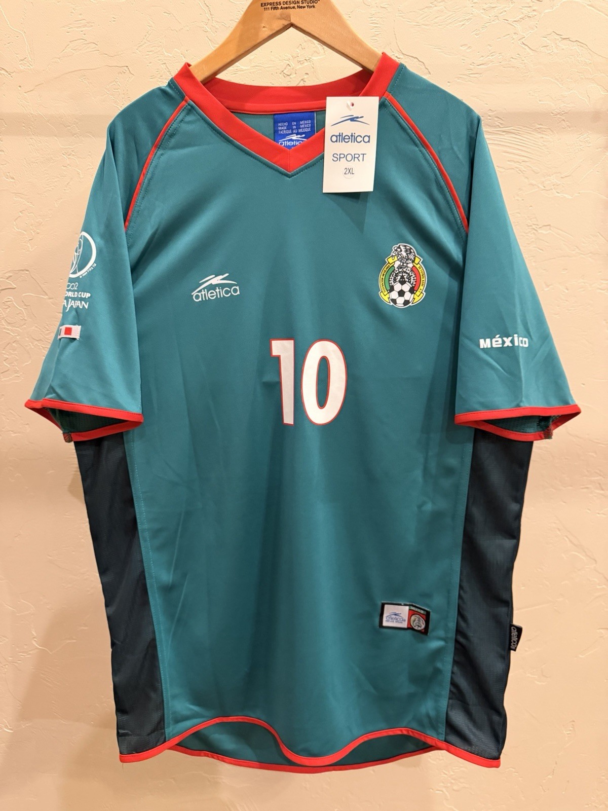 Cuauhtémoc Blanco México World Cup 2002 Korea/Japan Home Kit Cuauhtémoc Blanco México World Cup 2002 Korea/Japan Home Kit