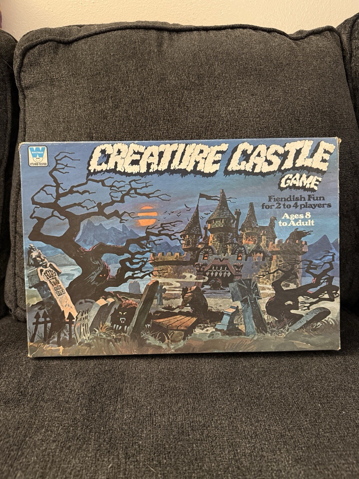 Vintage 1975 Whitman Creature Castle Board Game Complete Set Very GOOD Condition Vintage 1975 Whitman Creature Castle Board Game Complete Set Very GOOD Condition