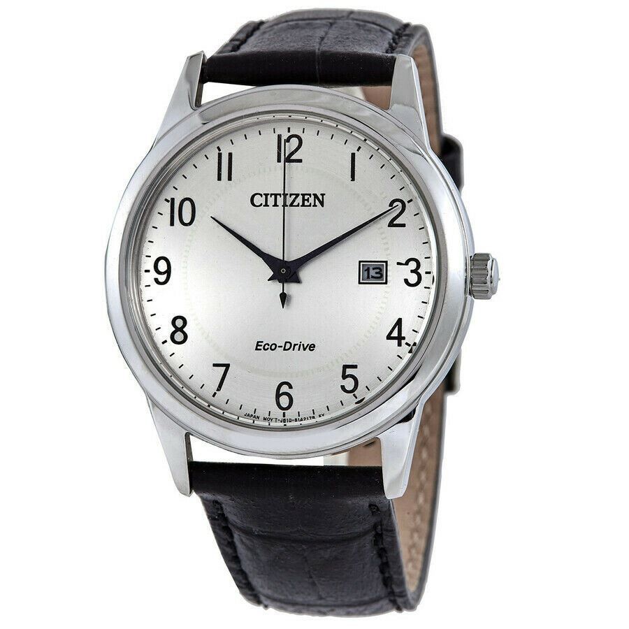 Citizen Men's Corso Eco-Drive Silver Dial Watch - AW1231-07A NEW