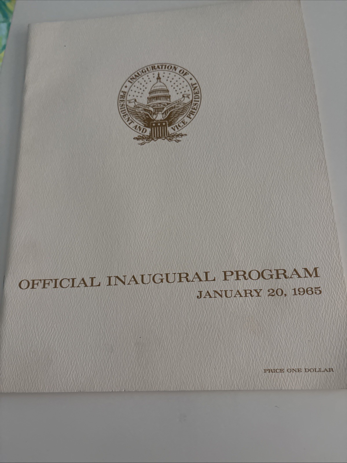 Official 1965 President and Vice President Inaugural Concert- President Johnson Official 1965 President and Vice President Inaugural Concert- President Johnson