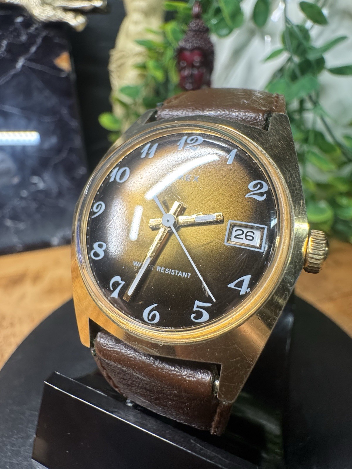 Vintage Timex Mechanical Tigers Eye Sprite Mens Watch Vintage Timex Mechanical Tigers Eye Sprite Mens Watch