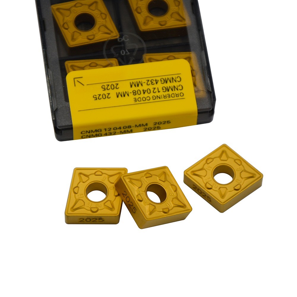 CNMG120408-MM2025 CNMG 432-MM 2025 Carbide inserts CNC Lathe Turning Tools 10PCS