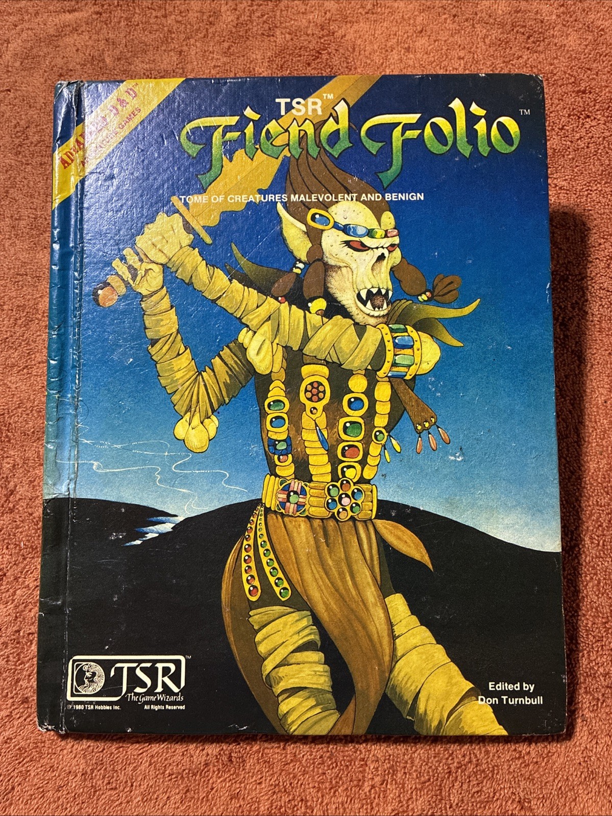 Fiend Folio - AD&D Advanced Dungeons & Dragons - TSR 2012 (1981 HC) Fiend Folio - AD&D Advanced Dungeons & Dragons - TSR 2012 (1981 HC)
