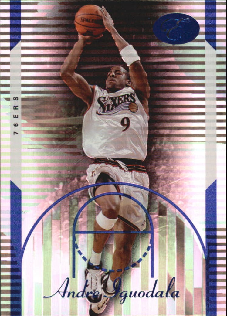 2006-07 Bowman Elevation Blue #31 Andre Iguodala/399 - BSK