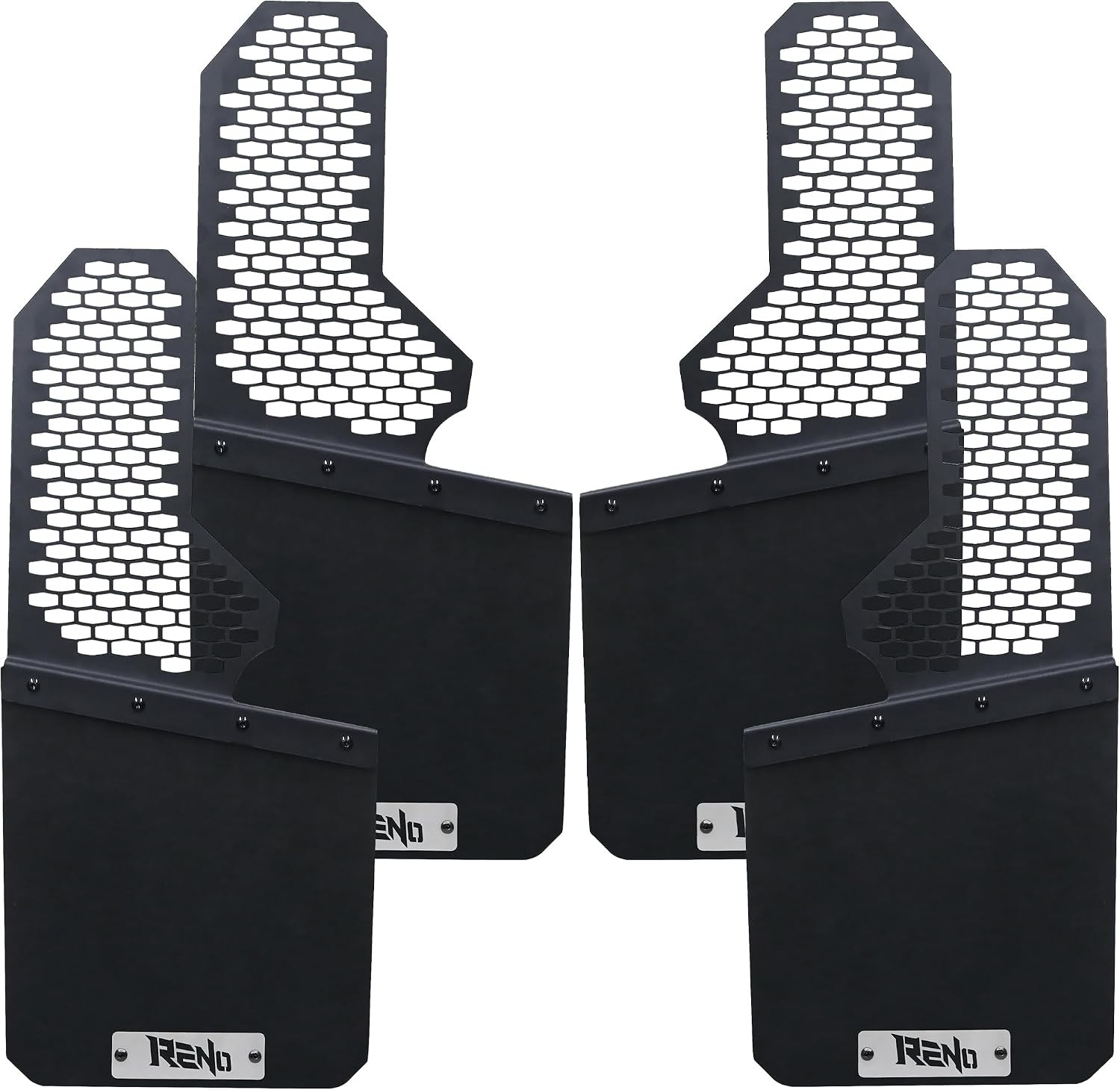 4PCS Truck Mud Flaps for Universal Truck SUV Off-Road Vehicle Front + Rear