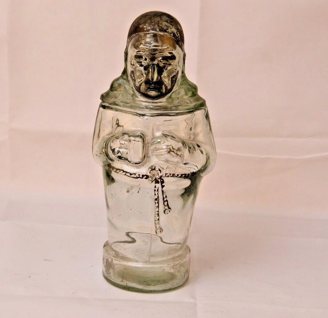 Old Vintage Rare limited edition Monks Rum Bottle Empty Collectible