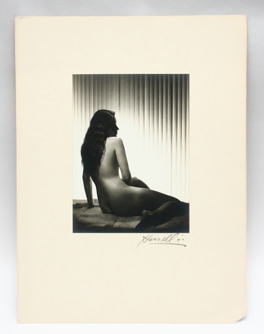Vintage Original George Hurrell 1942 Glamour Studio Photo - Signed a Vintage Original George Hurrell 1942 Glamour Studio Photo - Signed a