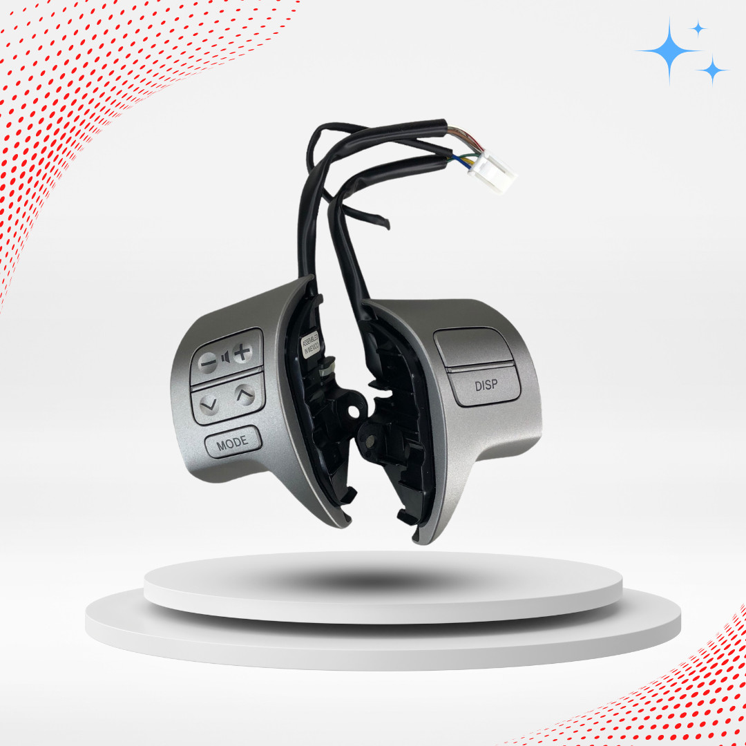 2009-2013 Toyota Corolla Matrix Steering Wheel Audio Switches Silver 8425002110