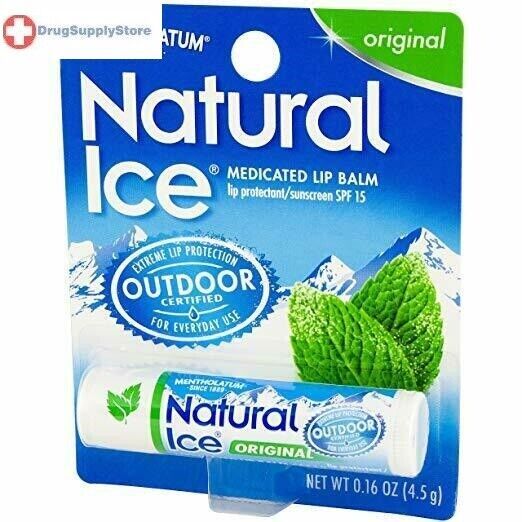 Natural Ice Original Lip Balm Display 12 Pieces/Pack Natural Ice Original Lip Balm Display 12 Pieces/Pack