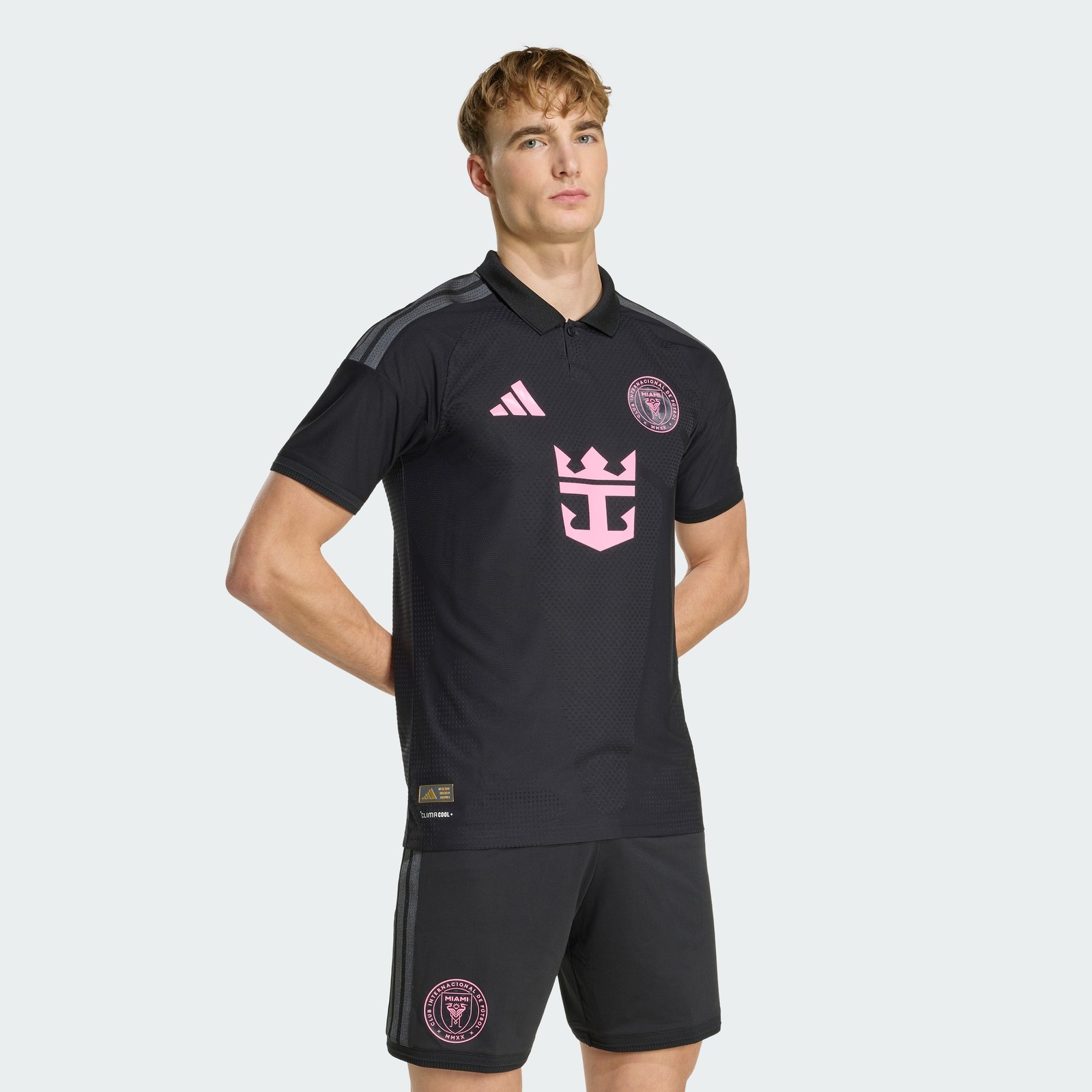 adidas men Inter Miami CF Away Authentic Jersey