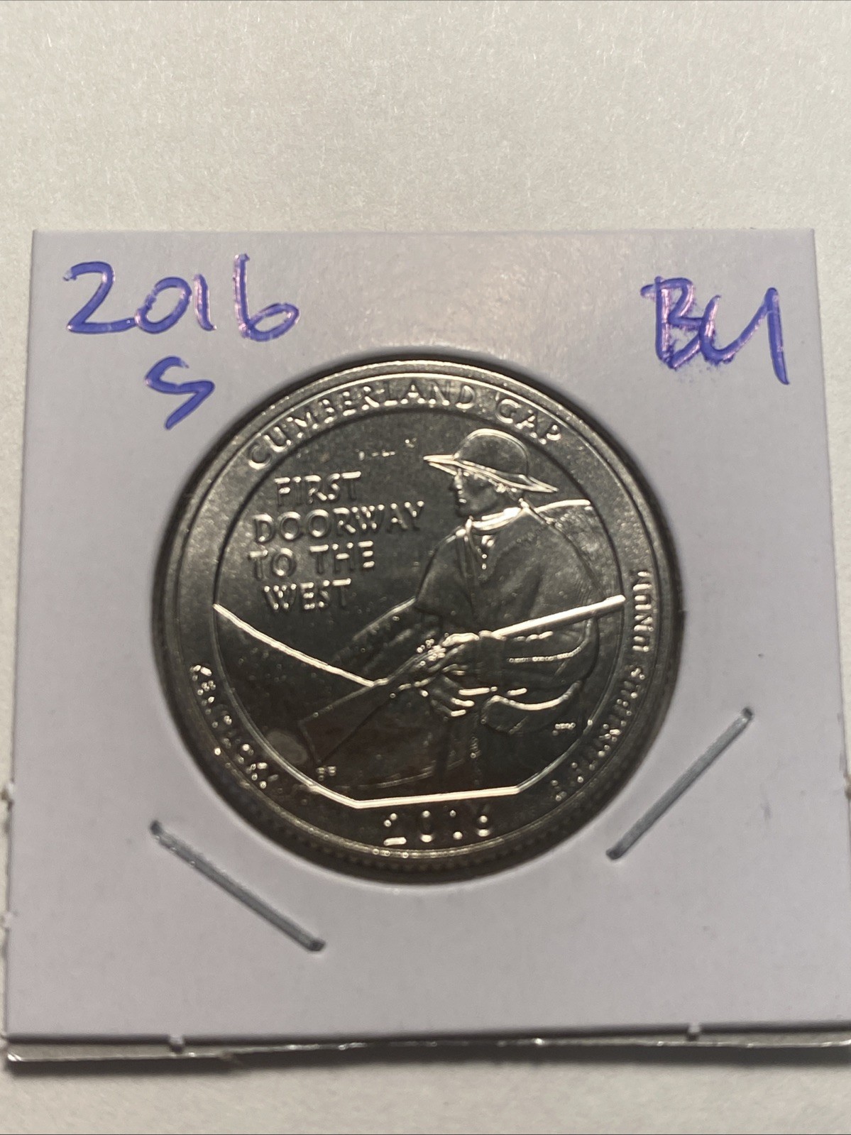 2016-S Cumberland Gap Quarter BU 2016-S Cumberland Gap Quarter BU