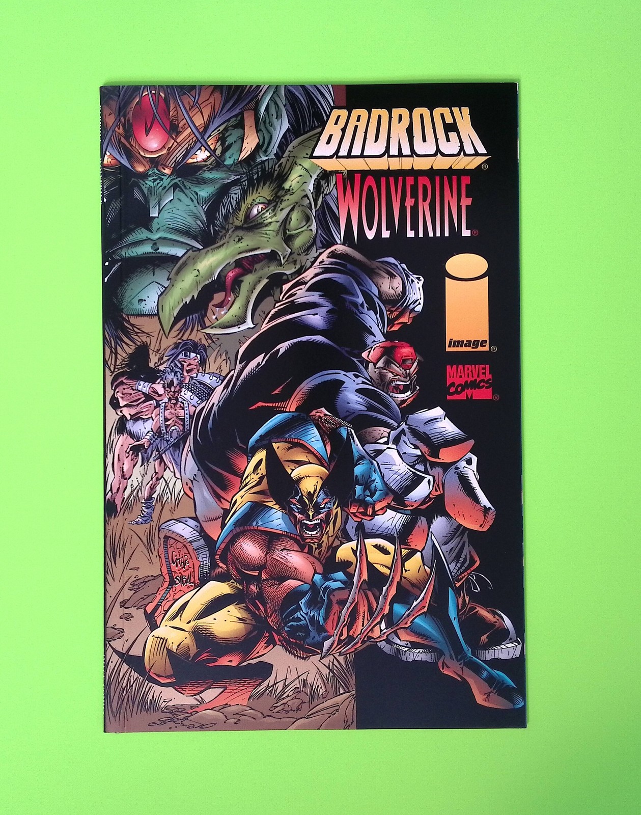Badrock/Wolverine #1 One-Shot 1996 Image Comics High Grade Comic Book B1-20