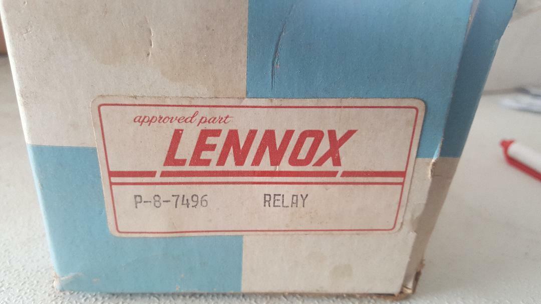 Lennox Relay P-8-7496