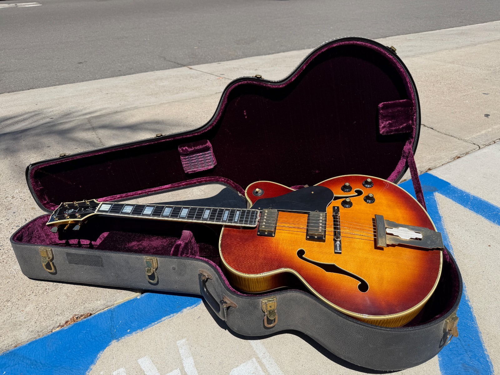 Vintage 1973 -1974 Gibson L-5CES Electric Archtop Guitar w/ VIDEO