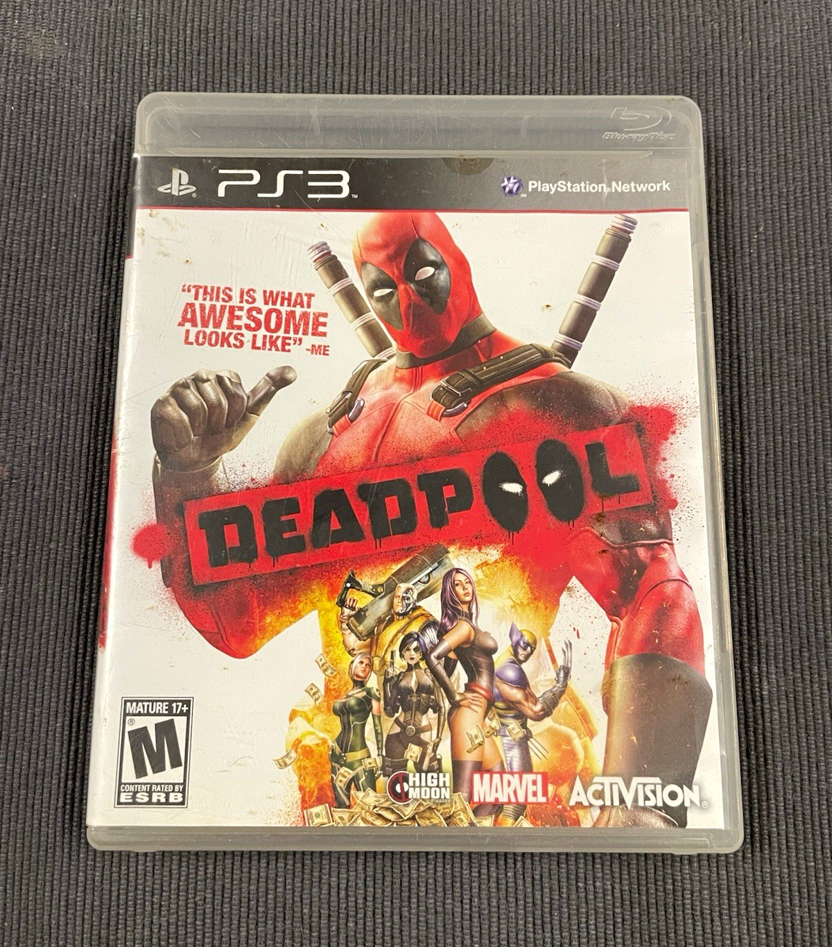 Activision Deadpool (Sony PlayStation 3 PS3) 2013 M Action Manual Included Activision Deadpool (Sony PlayStation 3 PS3) 2013 M Action Manual Included