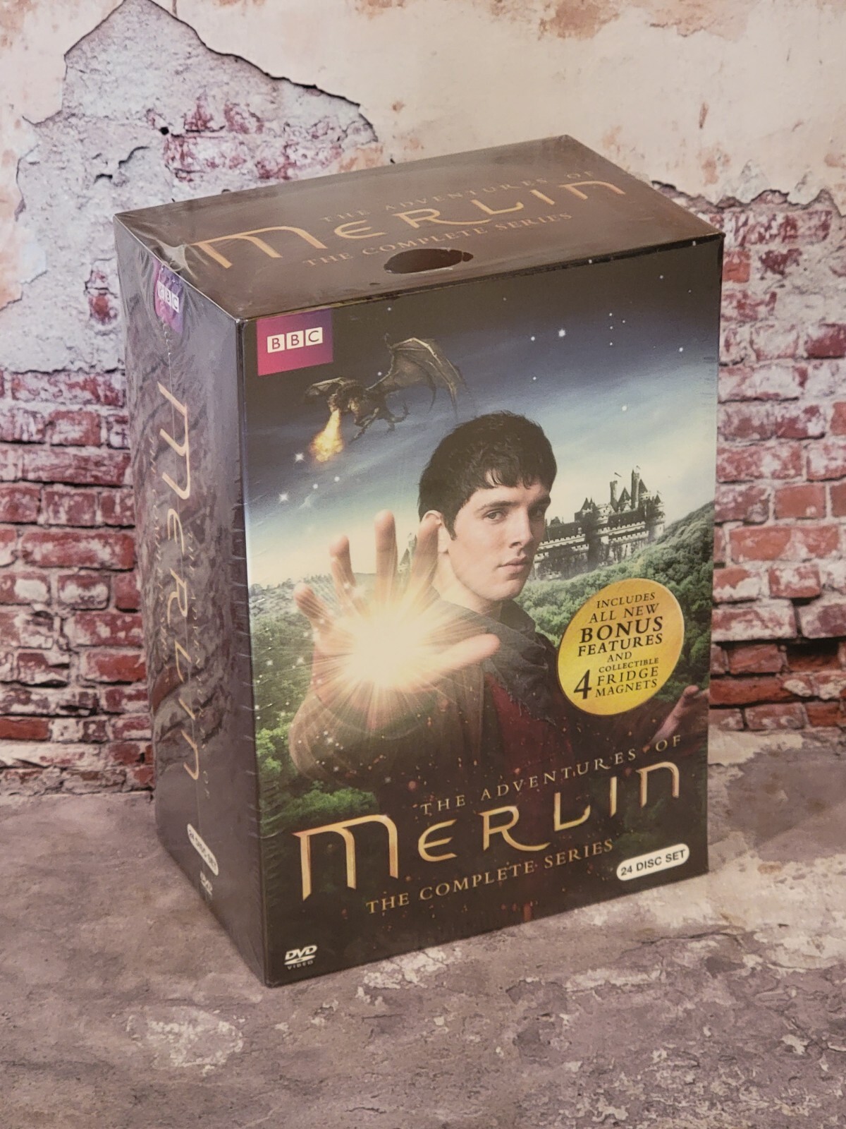 The Adventures of MERLIN: The Complete Series DVD 24 Disc Set Brand New Sealed The Adventures of MERLIN: The Complete Series DVD 24 Disc Set Brand New Sealed